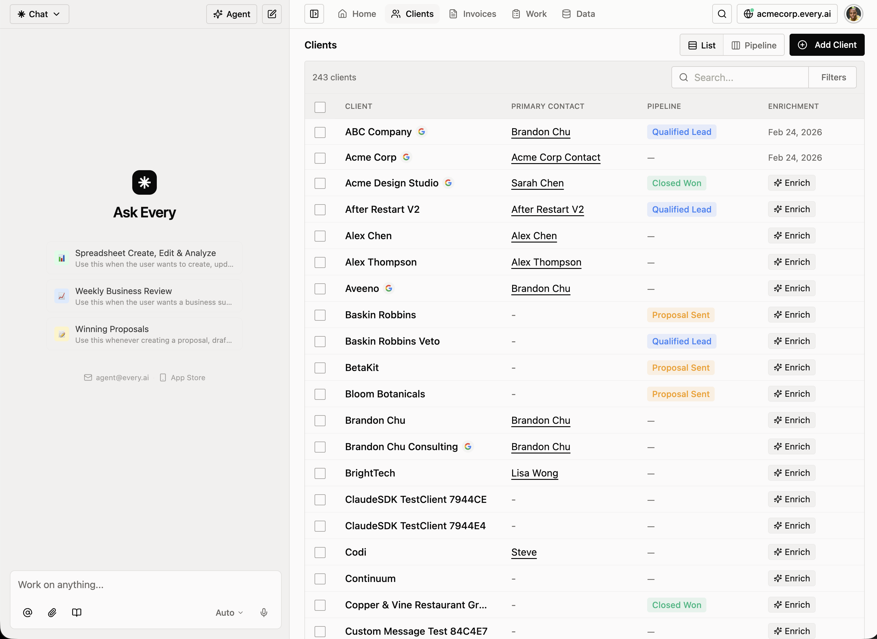 Redesigned interface with cleaner layouts and improved density